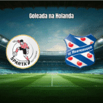 Heerenveen goleia Sparta Rotterdam por 3 a 0 na Eredivisie