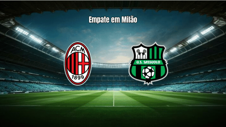 AC Milan 2-2 Sassuolo: Bartesaghi brilha, mas Milan cede empate