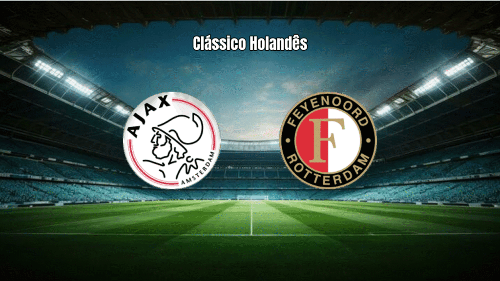 Ajax vence Feyenoord por 2 a 0 em clássico da Eredivisie