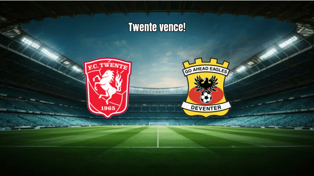 Twente vence GO Ahead Eagles por 2-0 com show de Lammers na Eredivisie