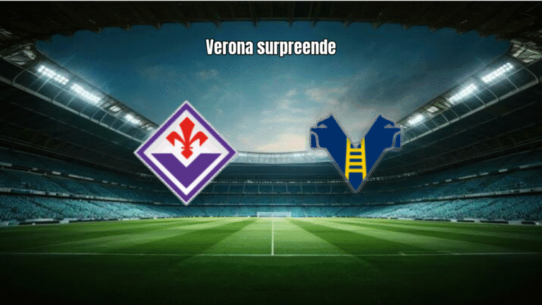 Fiorentina 1-2 Verona: Análise e Estatísticas da Partida da Serie A