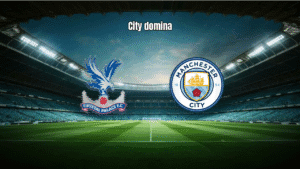 Manchester City goleia Crystal Palace na Premier League com show de Haaland