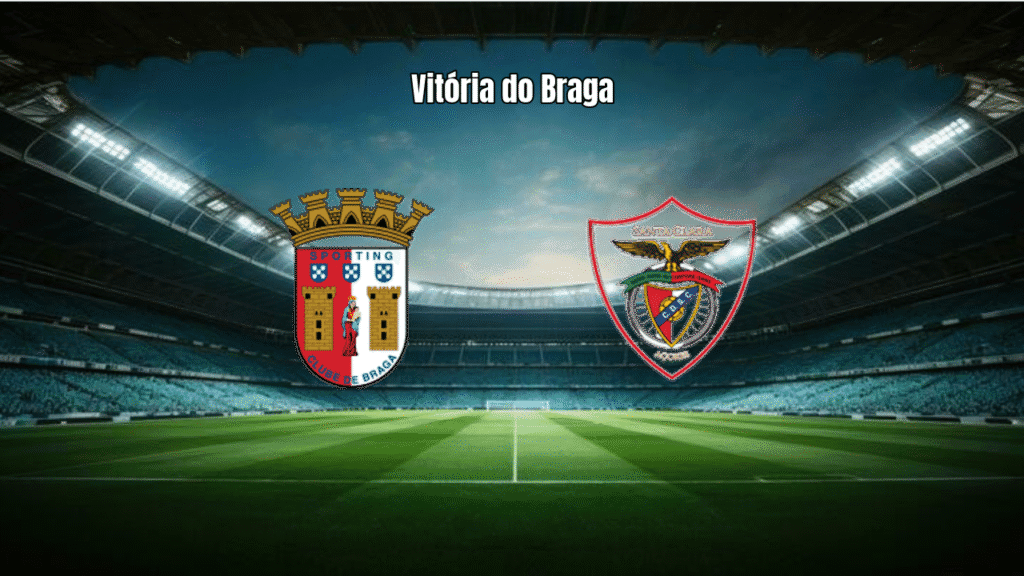 SC Braga vence Santa Clara por 1x0 na Primeira Liga de Portugal