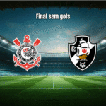 Corinthians e Vasco empatam sem gols na final da Copa do Brasil