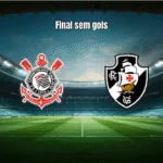 Corinthians e Vasco empatam sem gols na final da Copa do Brasil