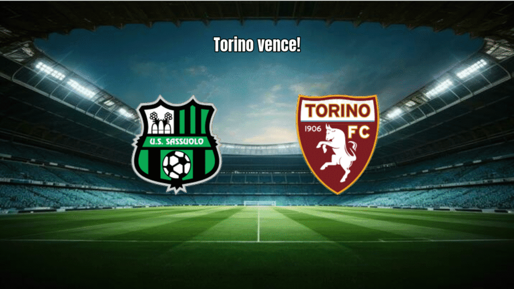 Torino vence Sassuolo por 1x0 na Serie A com gol de Vlasic