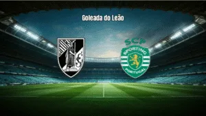 Sporting CP goleia Guimarães por 4 a 1 na Primeira Liga de Portugal