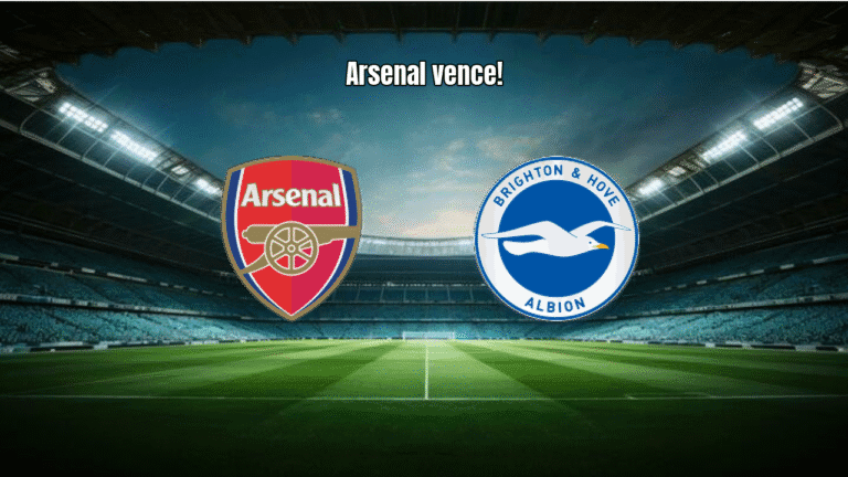 Arsenal vence Brighton por 2 a 1 na Premier League: resumo e análise