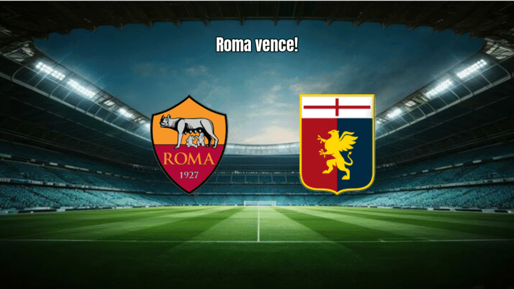 AS Roma 3x1 Genoa: Giallorossi dominam no Olímpico pela Serie A