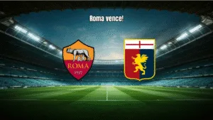 AS Roma 3x1 Genoa: Giallorossi dominam no Olímpico pela Serie A