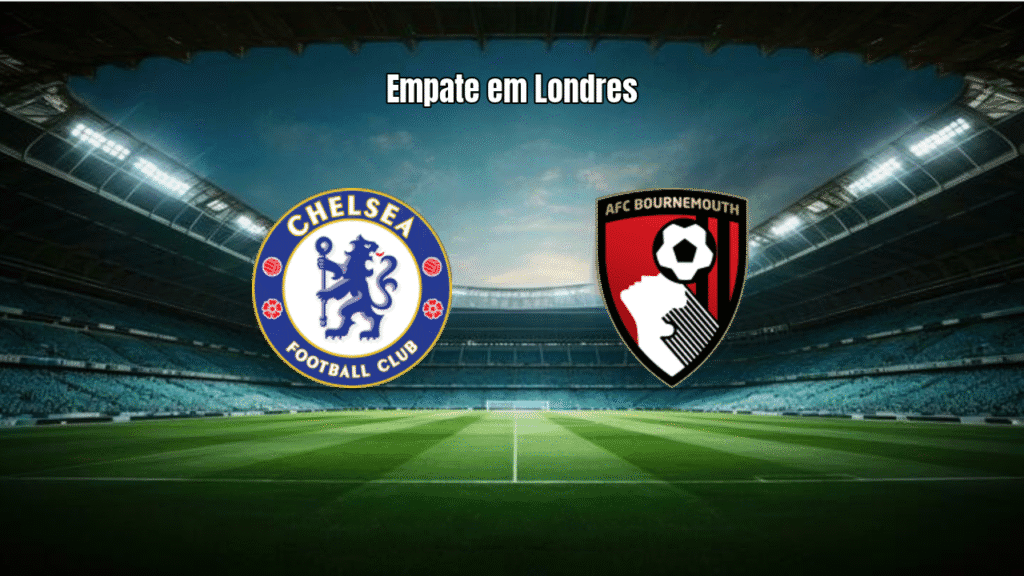 Chelsea 2-2 Bournemouth: Empate agitado na Premier League
