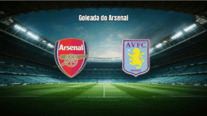 Arsenal goleia Aston Villa por 4 a 1 na Premier League
