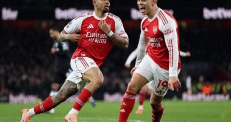 Gabriel Jesus marca após 365 dias e Arsenal goleia Villa na Premier