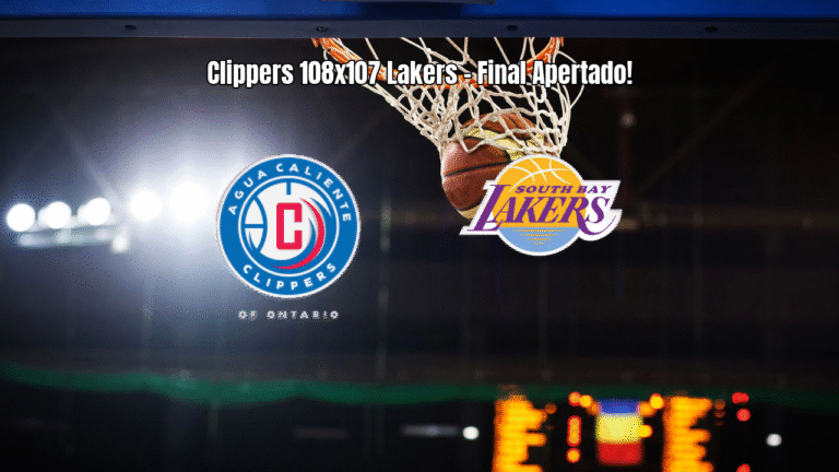 San Diego Clippers vencem South Bay Lakers por 108 a 107 na G League
