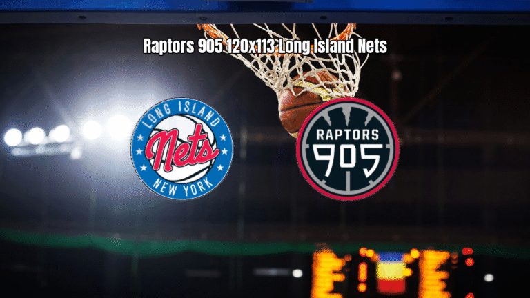 Raptors 905 vence Long Island Nets em jogo eletrizante da G League