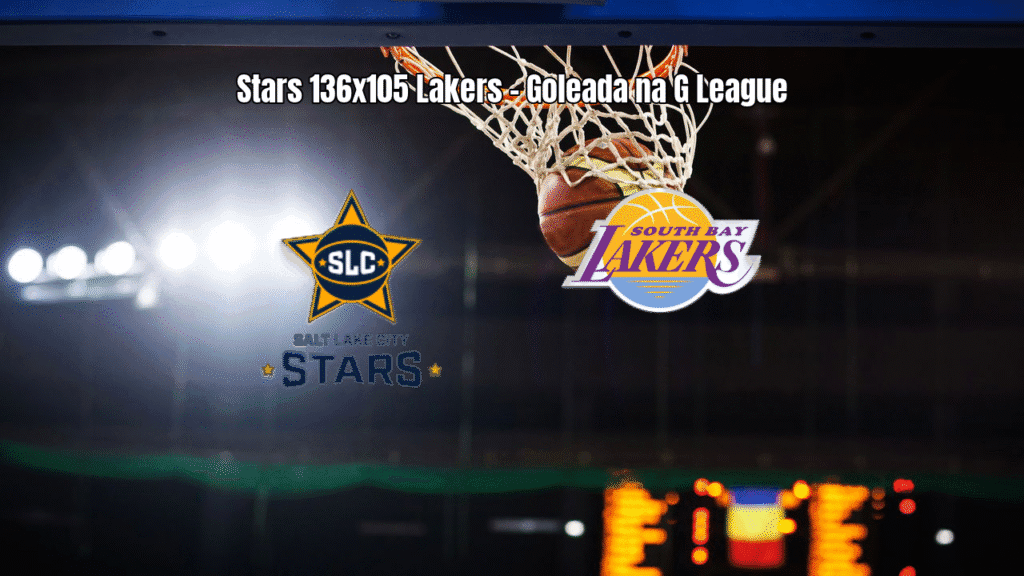 Salt Lake City Stars goleia South Bay Lakers na G League: 136 x 105