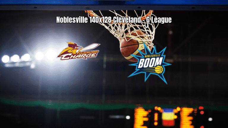 Noblesville Boom vence Cleveland Charge em jogo de alta pontuação na G League