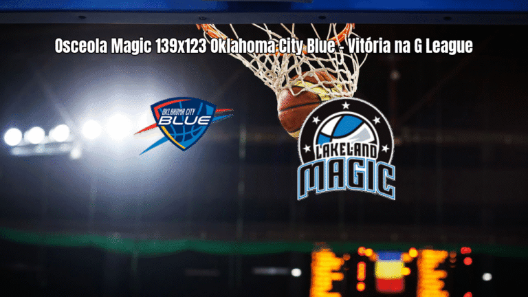 Osceola Magic vence Oklahoma City Blue na G League com 139 pontos