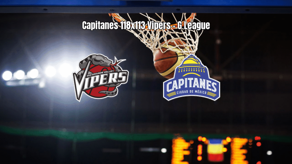 Mexico City Capitanes vence Rio Grande Valley Vipers na G League