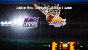 Stockton Kings vence South Bay Lakers na G League: 112 x 99