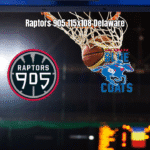 Raptors 905 vence Delaware Blue Coats por 115 a 108 na G League