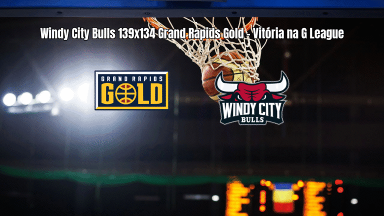 Windy City Bulls vence Grand Rapids Gold em jogo eletrizante da G League