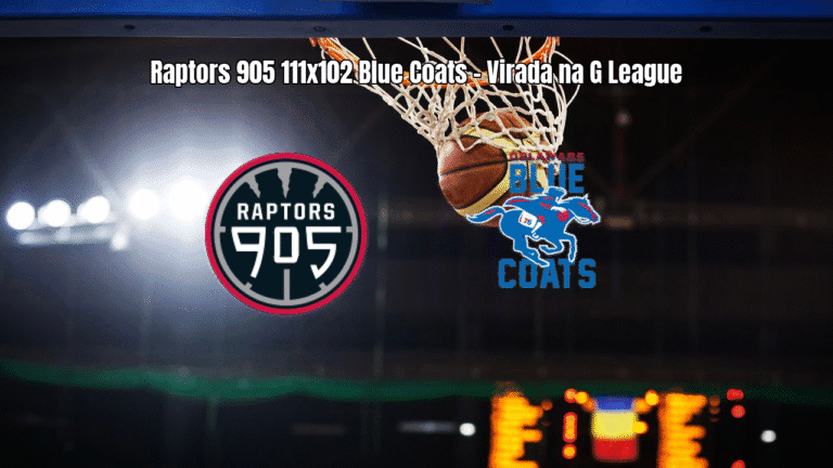 Raptors 905 vence Delaware Blue Coats com virada espetacular na G League