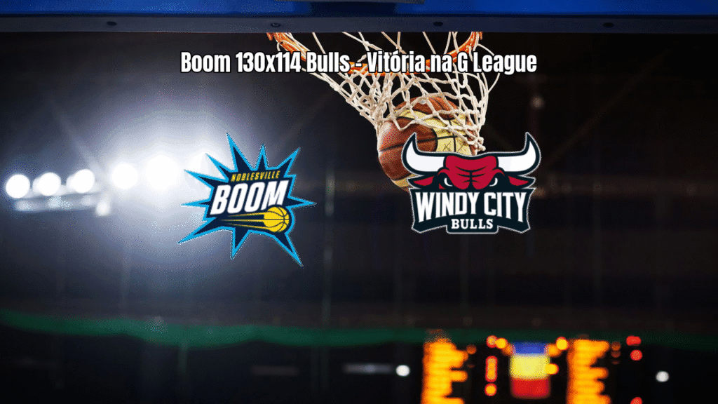 Noblesville Boom vence Windy City Bulls em jogo de alta pontuação