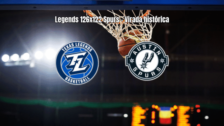Texas Legends vence Austin Toros Spurs em virada histórica na G League