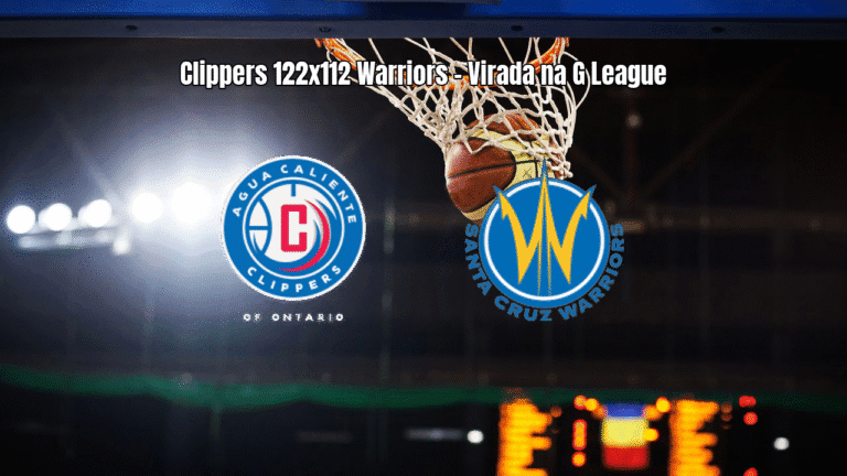 San Diego Clippers vence Santa Cruz Warriors na G League com virada