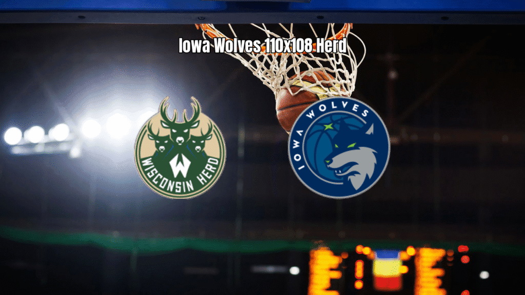 Wisconsin Herd 108 x 110 Iowa Wolves: Resultado e Análise da G League