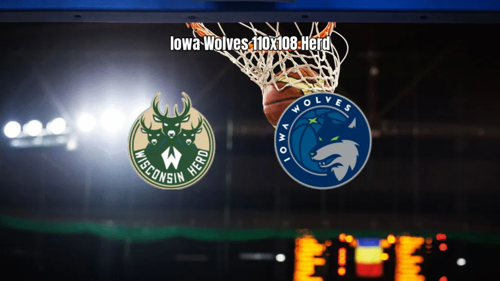 Wisconsin Herd 108 x 110 Iowa Wolves: Resultado e Análise da G League