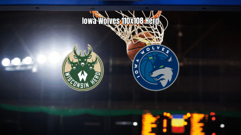 Wisconsin Herd 108 x 110 Iowa Wolves: Resultado e Análise da G League