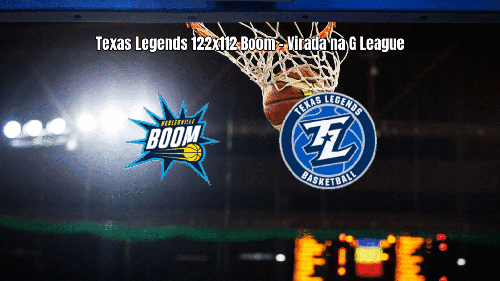 Texas Legends vence Noblesville Boom em jogo eletrizante da G League