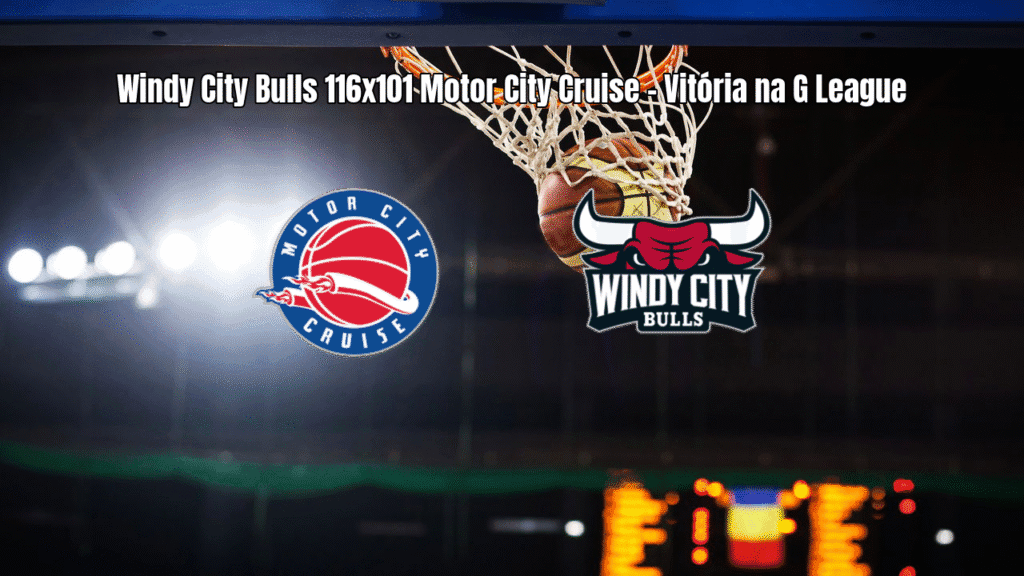 Windy City Bulls vence Motor City Cruise na G League: 116x101