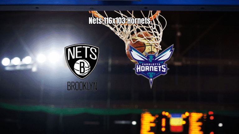 Brooklyn Nets vence Charlotte Hornets por 116 a 103 na NBA
