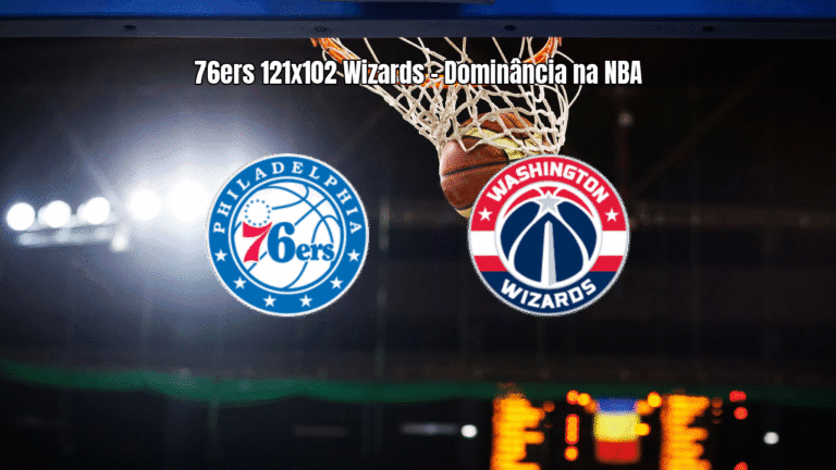 Philadelphia 76ers vencem Washington Wizards por 121 a 102 na NBA