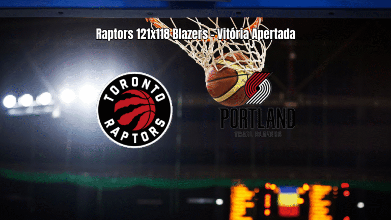 Toronto Raptors vence Portland Trail Blazers por 121 a 118 na NBA