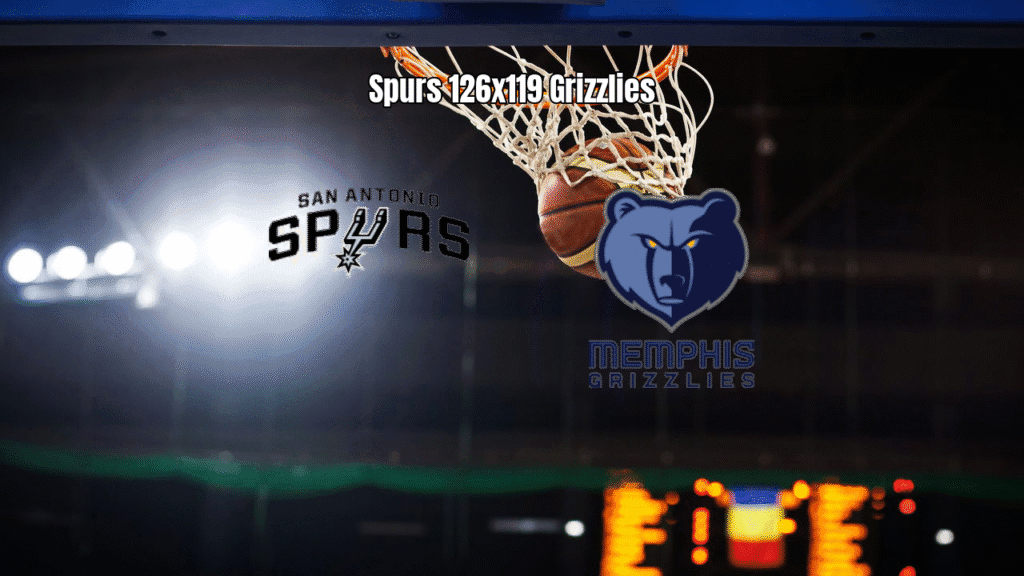 Spurs vencem Grizzlies em jogo eletrizante da NBA por 126 a 119
