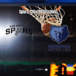 Spurs vencem Grizzlies em jogo eletrizante da NBA por 126 a 119