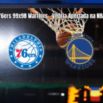 Philadelphia 76ers vencem Golden State Warriors por 99 a 98 na NBA