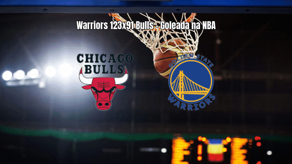 Golden State Warriors goleia Chicago Bulls por 123 a 91 na NBA