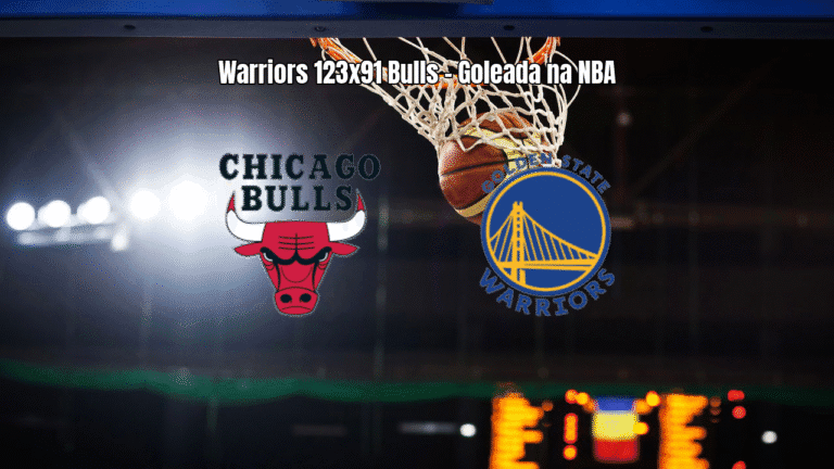 Golden State Warriors goleia Chicago Bulls por 123 a 91 na NBA