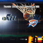 Oklahoma City Thunder goleia Utah Jazz por 131 a 101 na NBA