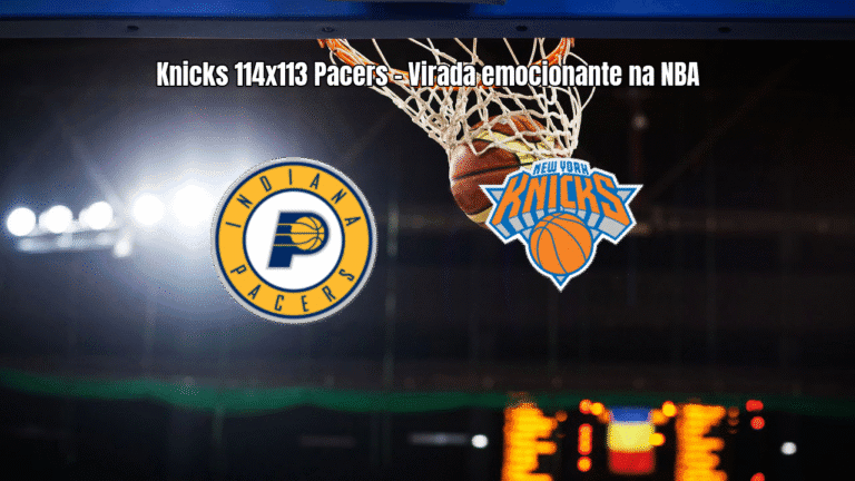 Knicks vencem Pacers por 114 a 113 em jogo emocionante da NBA