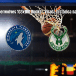 Timberwolves viram sobre Bucks na NBA com reação histórica