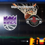Sacramento Kings vence Houston Rockets por 125x124 na NBA