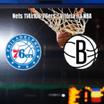 Brooklyn Nets vence Philadelphia 76ers por 114 a 106 na NBA