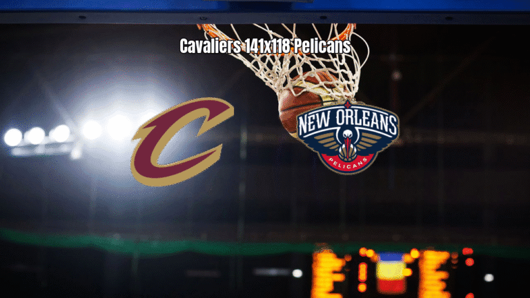Cleveland Cavaliers goleiam New Orleans Pelicans por 141 a 118 na NBA