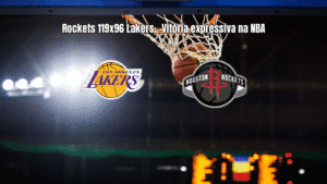Houston Rockets vence Los Angeles Lakers por 119 a 96 na NBA